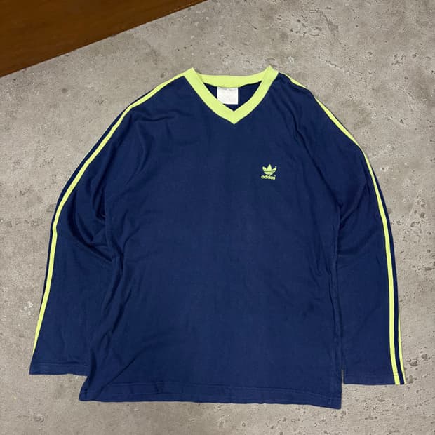 아디다스 브이넥 롱슬리브[2338]