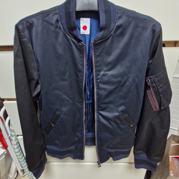 [100] 마카웨어 블루종 에크루 정식제품 made in Japan