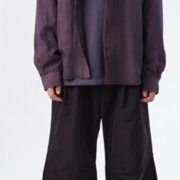 [3] 해칭룸 rana shirt washed maroon