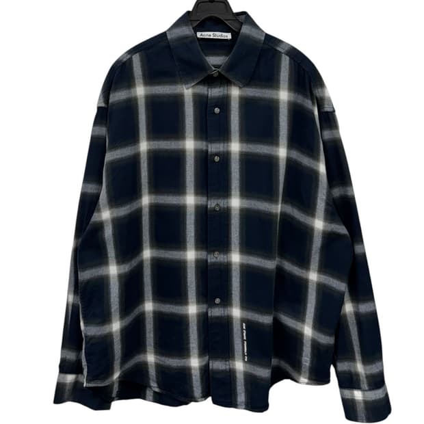아크네스튜디오 버튼업 체크셔츠   