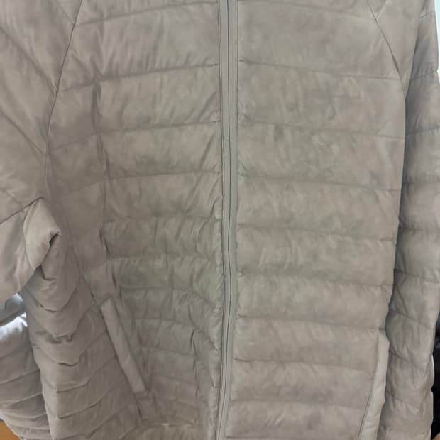 챔피온 후디드 라이트 다운 재킷 Light Grey