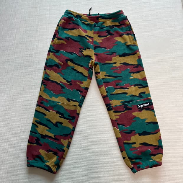 슈프림 23FW 폴라텍 팬츠 카모