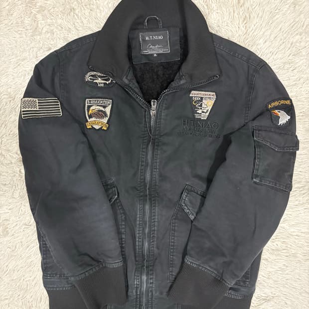 [XL] h.t.niao 항공점퍼