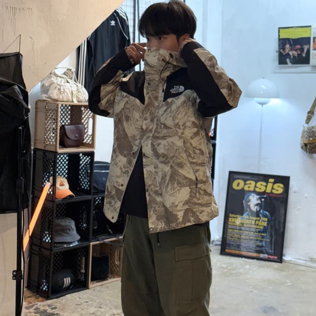 노스페이스 23 FW 노벨티 고어텍스 옥스포드탄