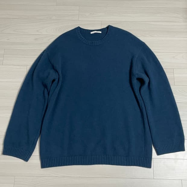 HAUT 블루색상 니트 L