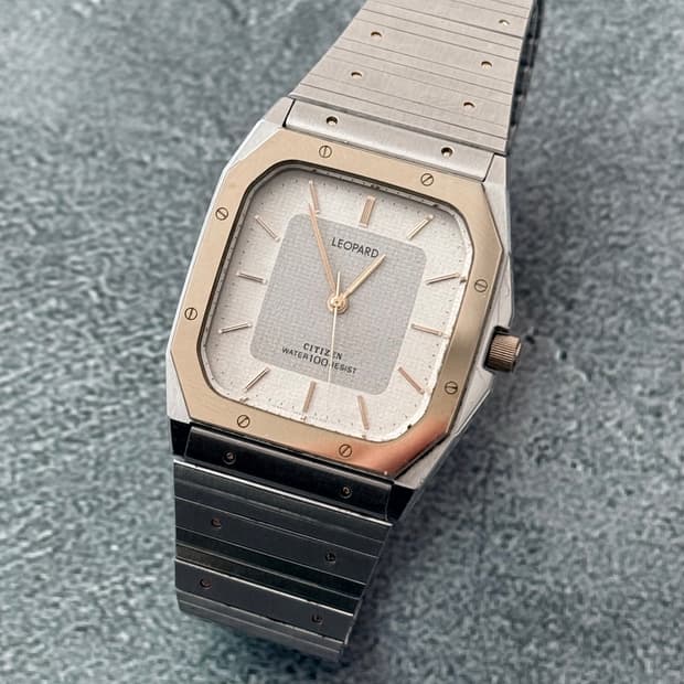 Citizen 시티즌 Leopard 스퀘어 콤비