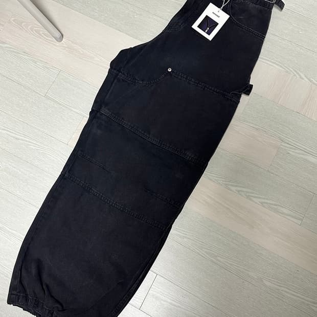 [1]논노드 더블니 커버 팬츠 빈티지 블랙