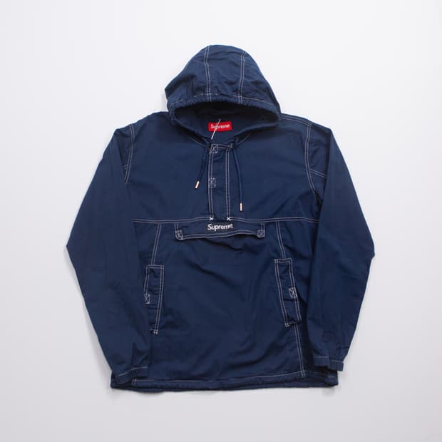 16FW 슈프림 콘트라스트 스티치 아노락 자켓