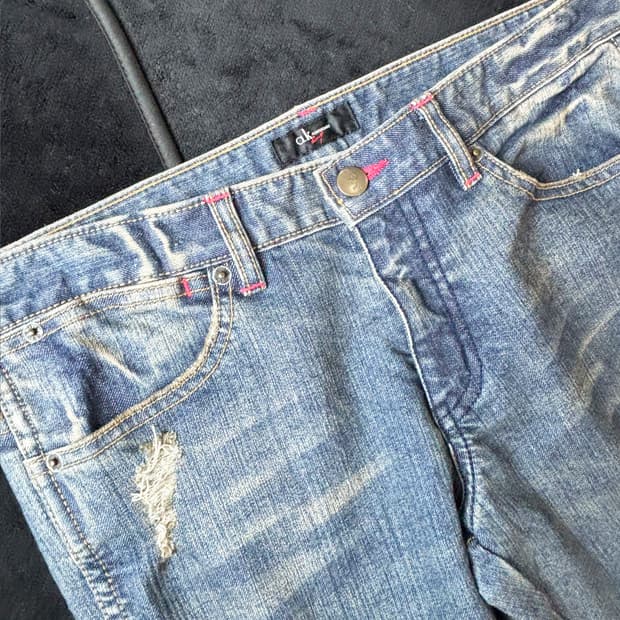 일본빈티지 Y2K 부츠컷 데님