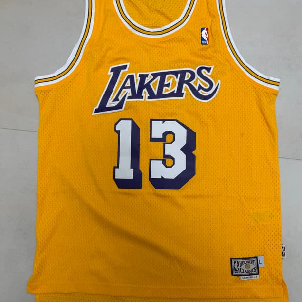 NBA LAKERS 농구 나시 미사용상품 L 아디다스