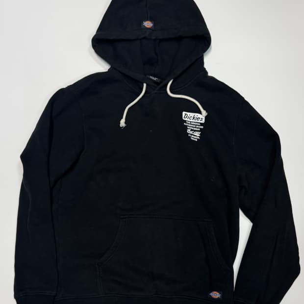 디키즈 Dickies 캐쥬얼 프린팅 블랙 후드티 XL