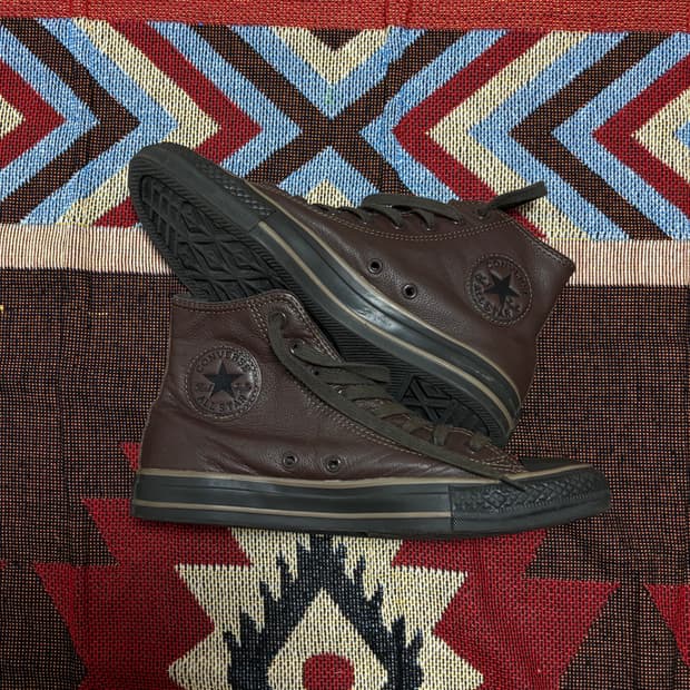 250) 컨버스 척테일러 브라운 레더 하이