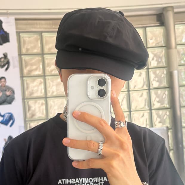 CREPE de CHINE CASQUETTE