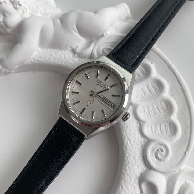 Seiko 세이코 쿼츠 데이데이트 레이디스