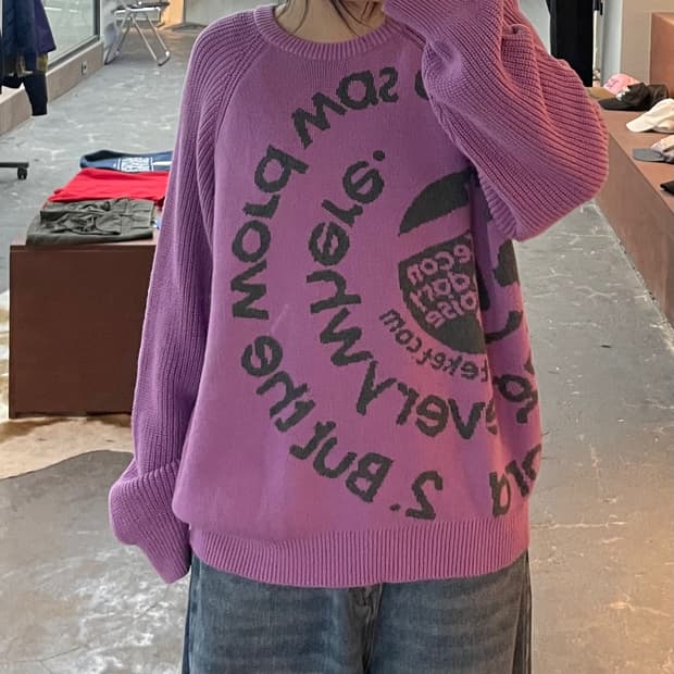 테켓 오프더 레코드 니트 스웨터 H2415