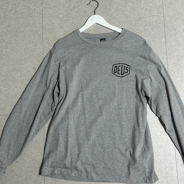 데우스 Seoul College Address Ls Tee _M/Grey
