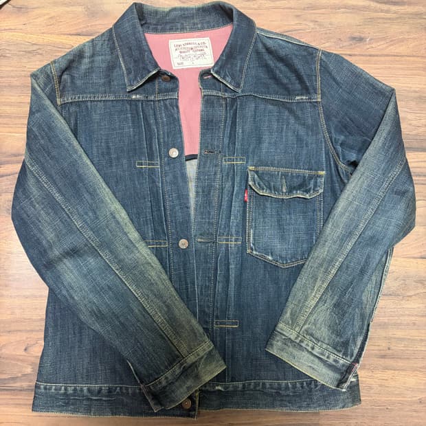 리바이스 데님자켓