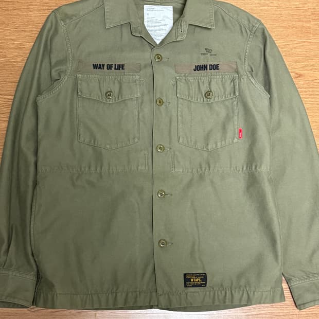 더블탭스 WTAPS Buds Ls 셔츠 