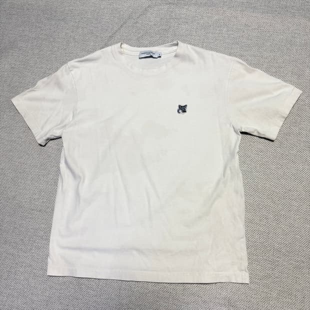 메종키츠네 폭스 반팔 티셔츠