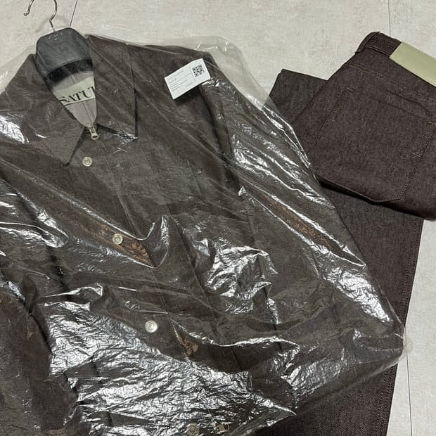 세터 데님 셋업