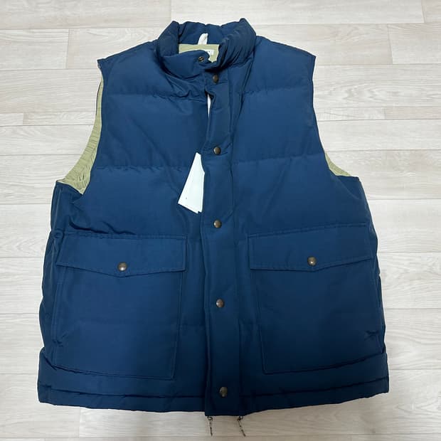 Khakis 카키스 Trail down Vest Forest 네이비 L