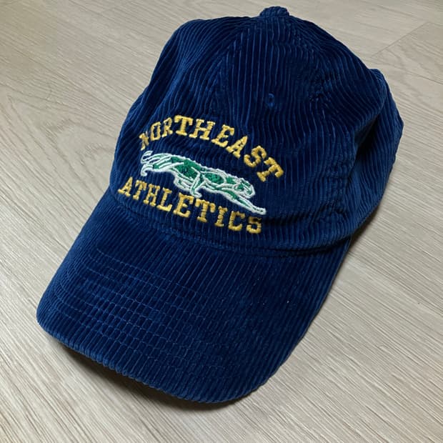 폴로 랄프로렌 임브로이더 코듀로이 볼캡