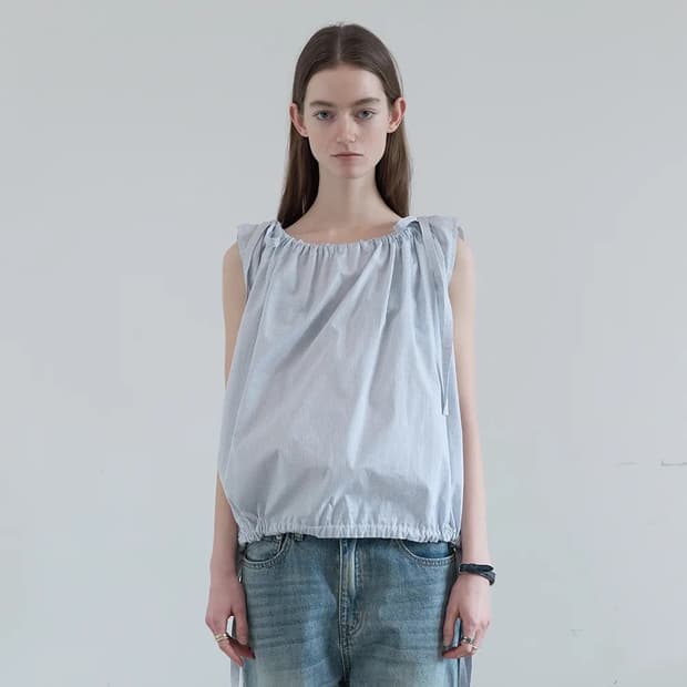 pica striped string top