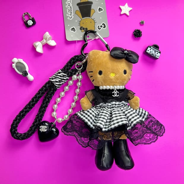 롱다리키티 커스텀키링(7)