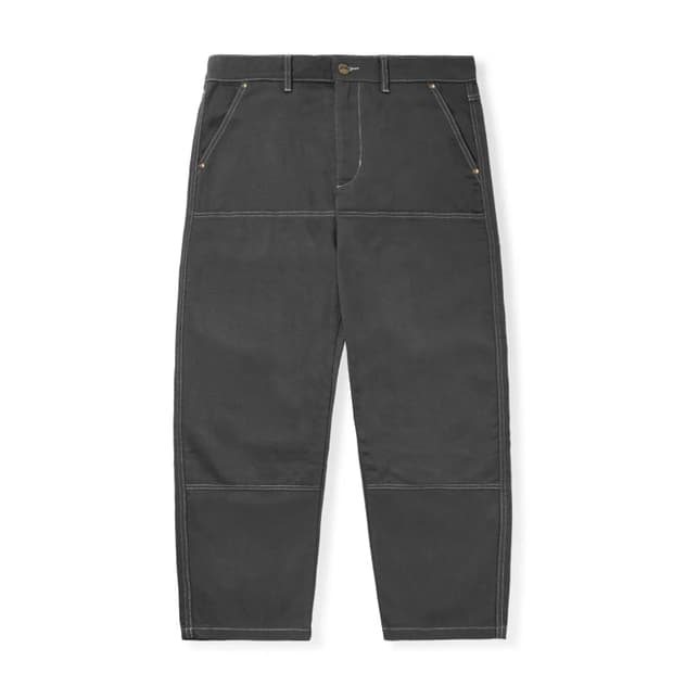 버터굿즈 Butter goods 워크 더블니 팬츠 차콜 그레이 32