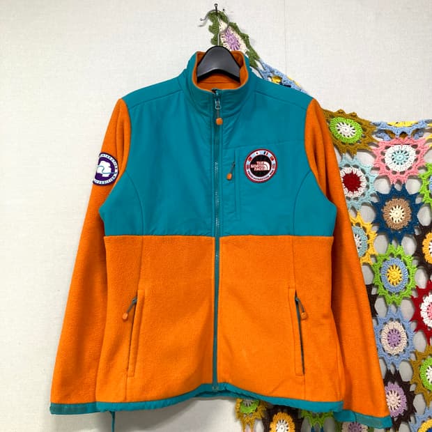 노스페이스 여성 안타티카 배색 폴라텍 플리스 자켓 95