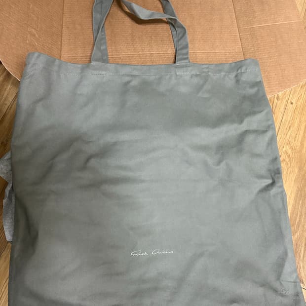 릭오웬스 더스트백