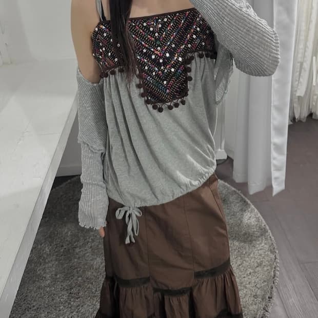 ethnic sleeveless
