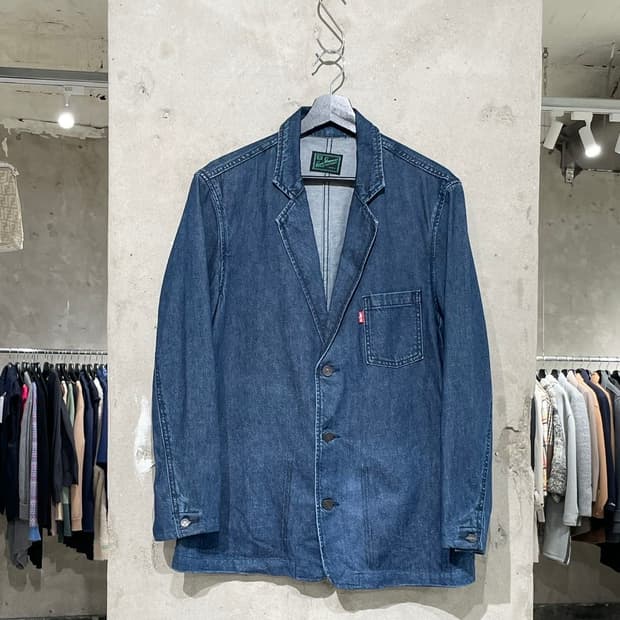 리바이스 진청 테일러드 데님 자켓