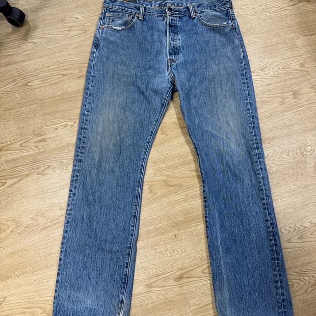 [Levis] 리바이스 501 워싱 중청 (36-34)