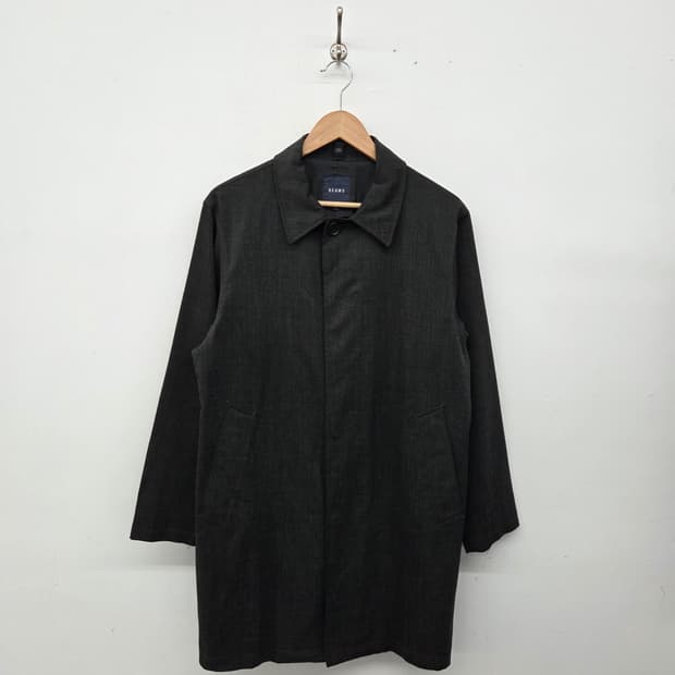 빔즈 BEAMS 차콜 트렌치 코트 남s
