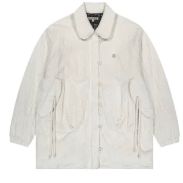 코이세이오 라운드 카라 코지 봄버 자켓 1사이즈