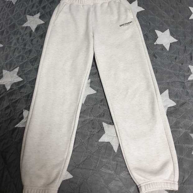 디스커버리 스웨트 조거팬츠 오트밀 (28)