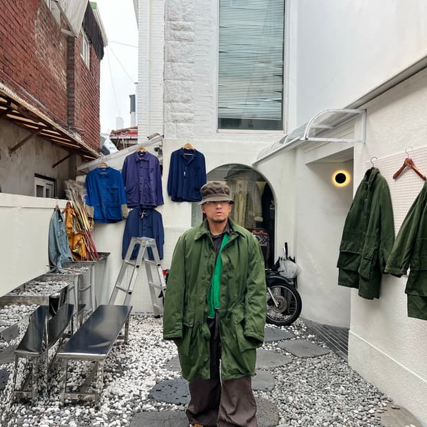 70s SWEDISH ARMY M59 PARKA 스웨덴 모즈파카 개파카