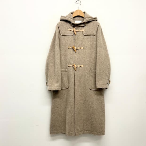 빔즈보이 베이지 롱 더플코트