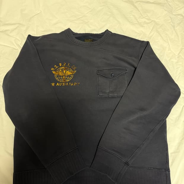 더블알엘 맨투맨 판매합니다