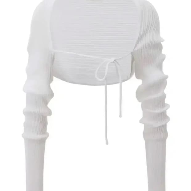 쓰리타임즈 릿 볼레로 화이트