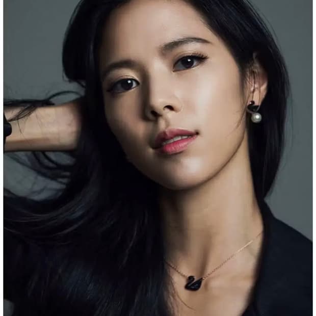 스와로브스키 블랙 스완 목걸이 귀걸이 세트