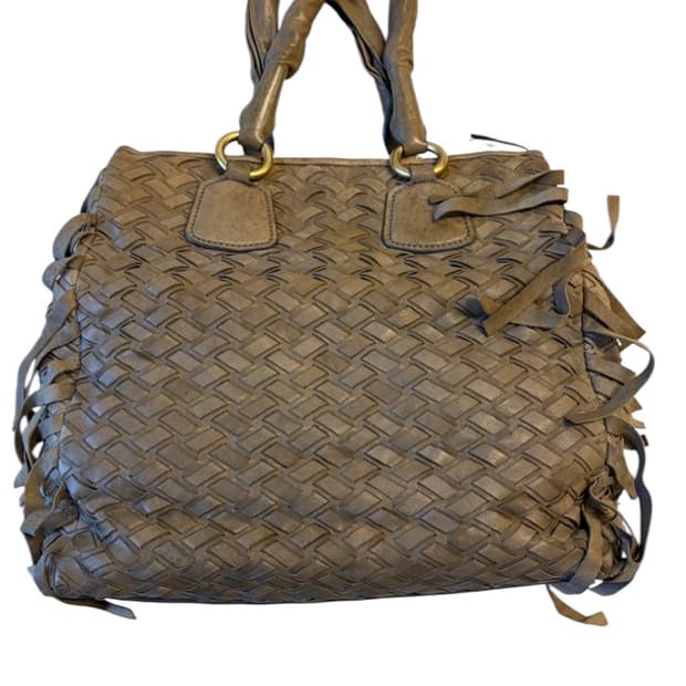 Miu miu 테슬 웨이브 토트백