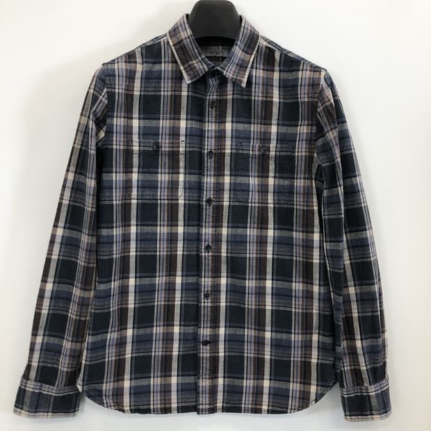 시리즈 워시드 가먼트다잉 체크셔츠 95 사이즈 