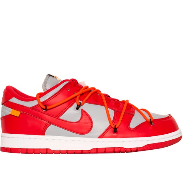 나이키 오프화이트 유니버시티 레드 덩크 260