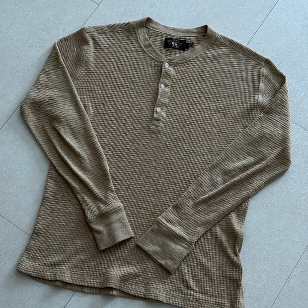 Rrl 와플 헨리넥 L