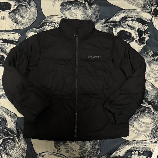 디스커버리 덕다운  패딩 100 L 사이즈 