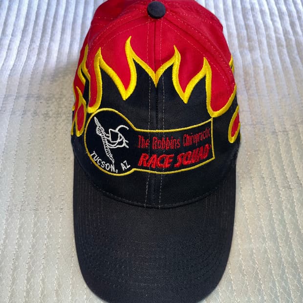 Vintage Flame Race Cap 불꽃 레이스 캡