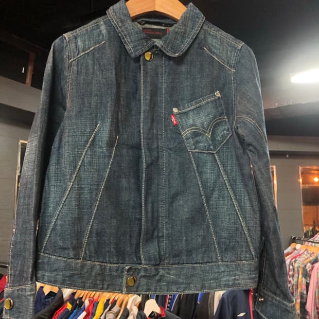 리바이스 엔지니어드 데님 자켓