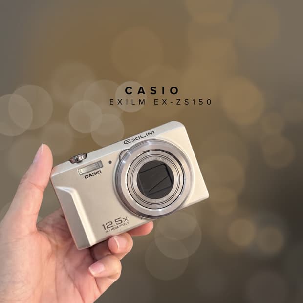 작례)카시오 엑슬림 EX-ZS150 ( EX-ZS150)📸